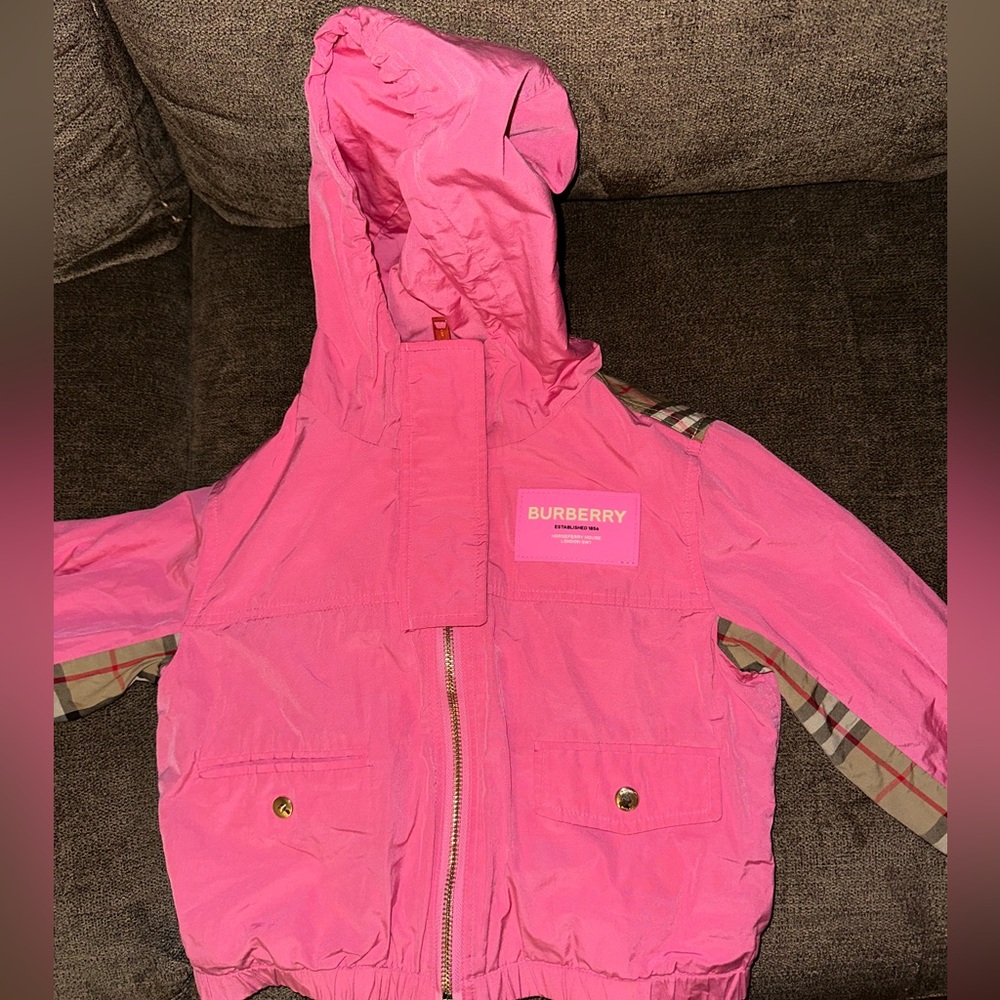 Girls Burberry light jacket